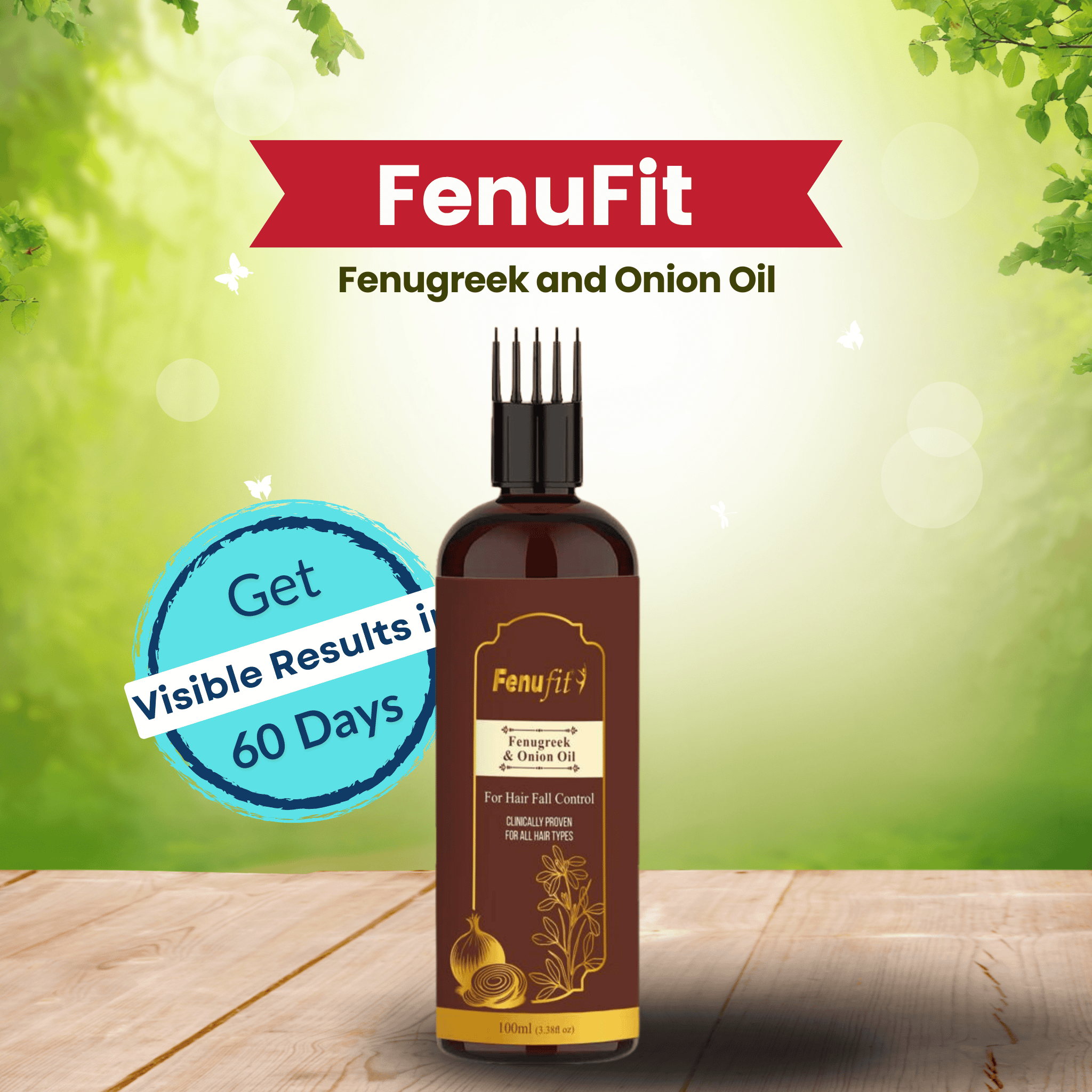 Fenufit Fenugreek & Onion Hair Oil