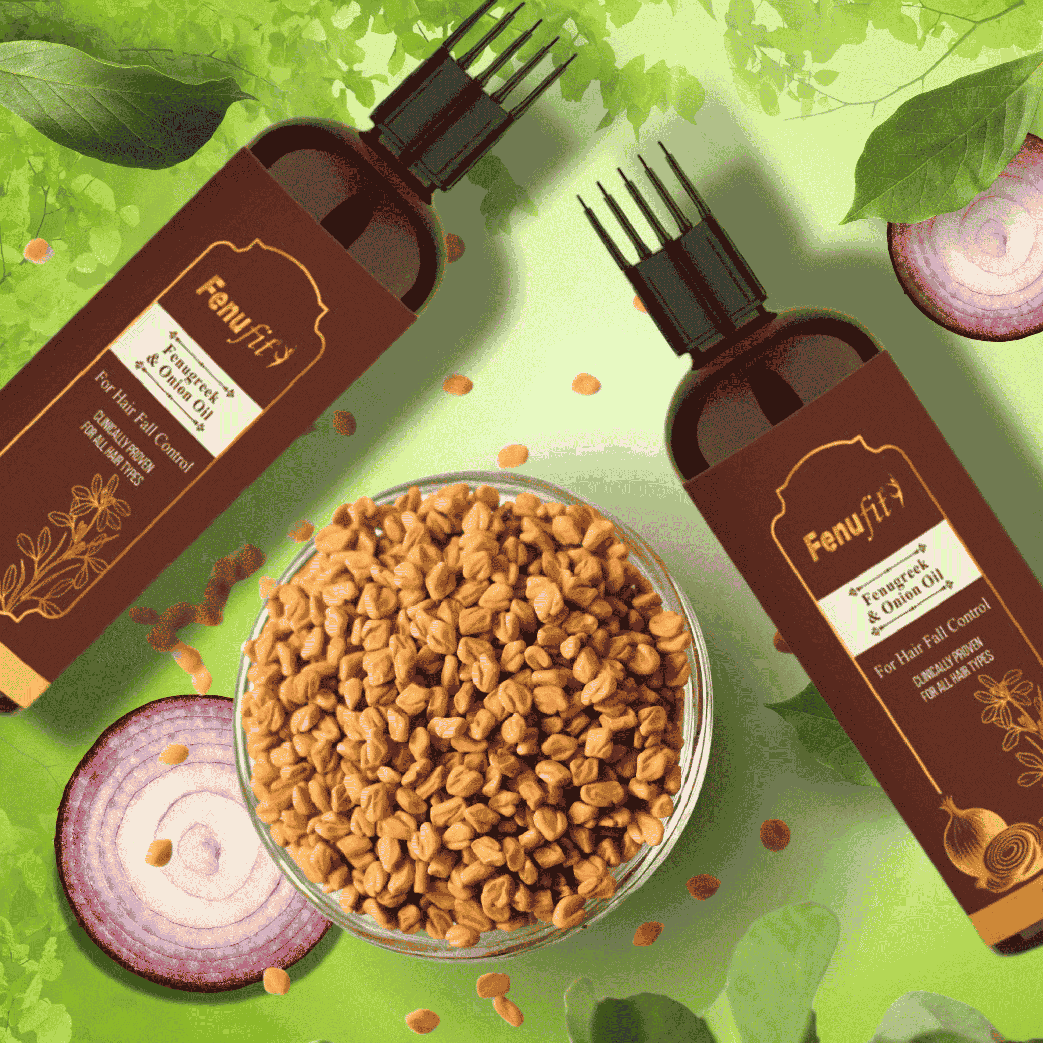 Fenufit Fenugreek & Onion Hair Oil